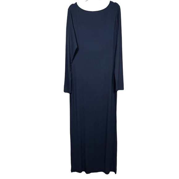 SKIMS Dark Gray/Graphite Soft Lounge Maxi Dress Sz XL NWOT - Picture 4 of 12